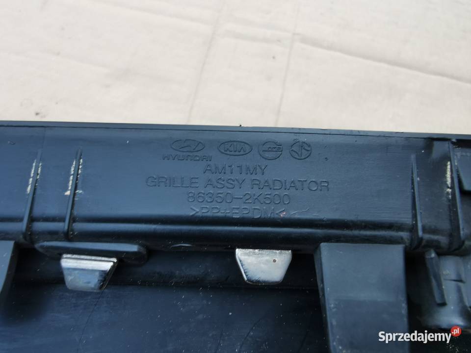 Grill atrapa chłodnicy kia soul 1 I lift 1114 Rok produkcji 2012 Sieraków