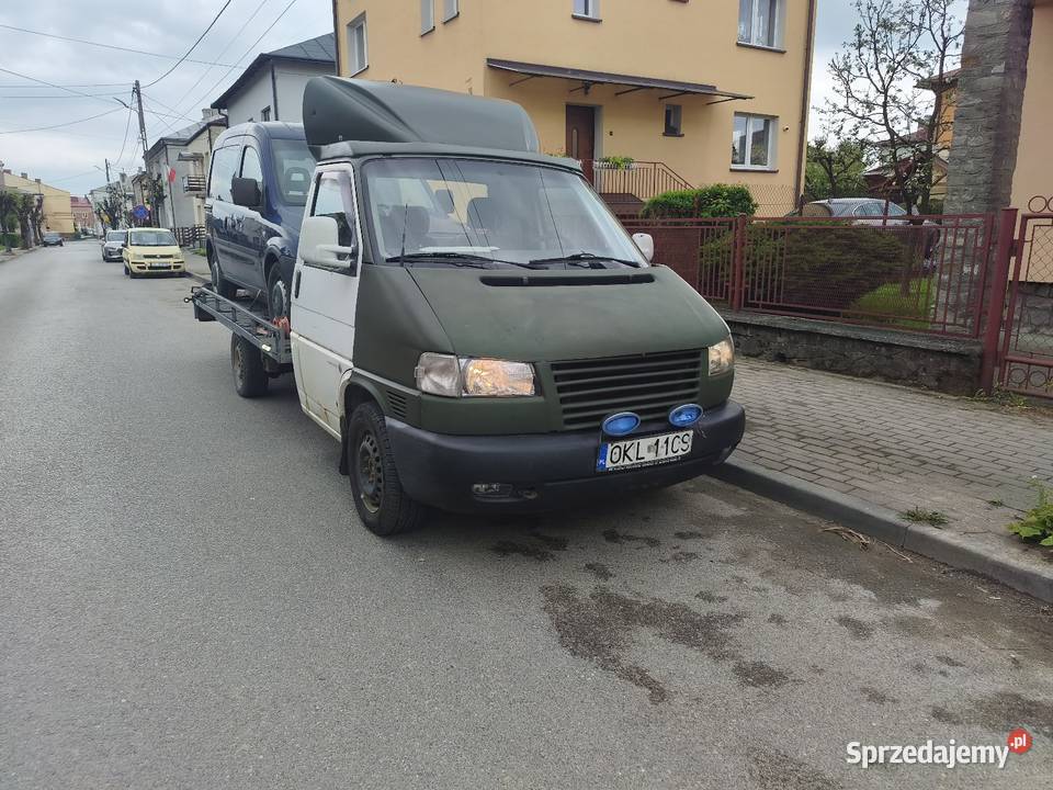Volkswagen Transporter T4 autolaweta 25TDi nieuszkodzony Dukla sprzedam