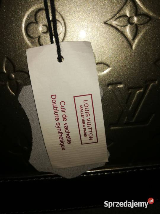 Torebka Louis Vuitton lakierowana skórzana