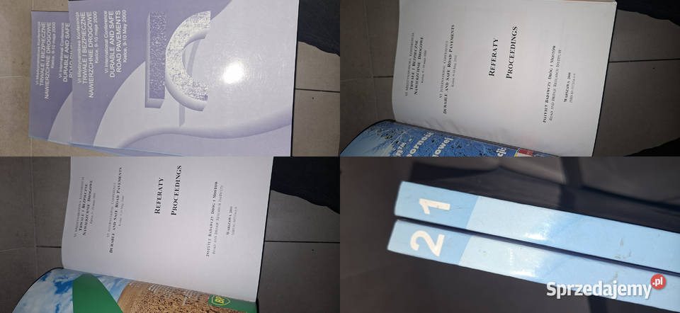 Materiały konferencyjne z zakresu budownictwa Kalisz