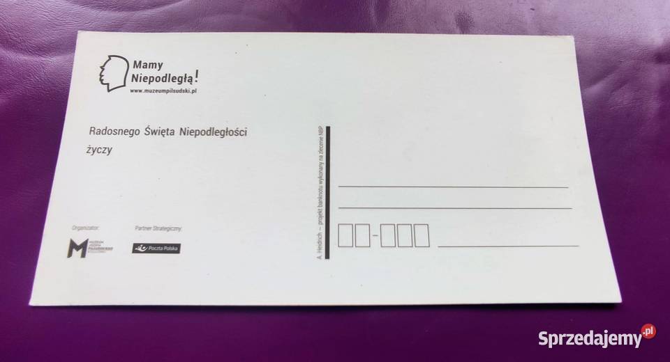 Kolekcjonerska karta pocztowa MAMY NIEPODLEGŁĄ Pocztówki i karty telefoniczne mazowieckie Pruszków