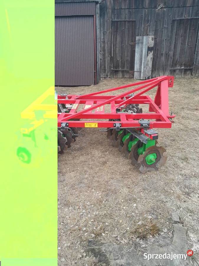 Agregat brona zadbana sprawna gruby materiał Łagów