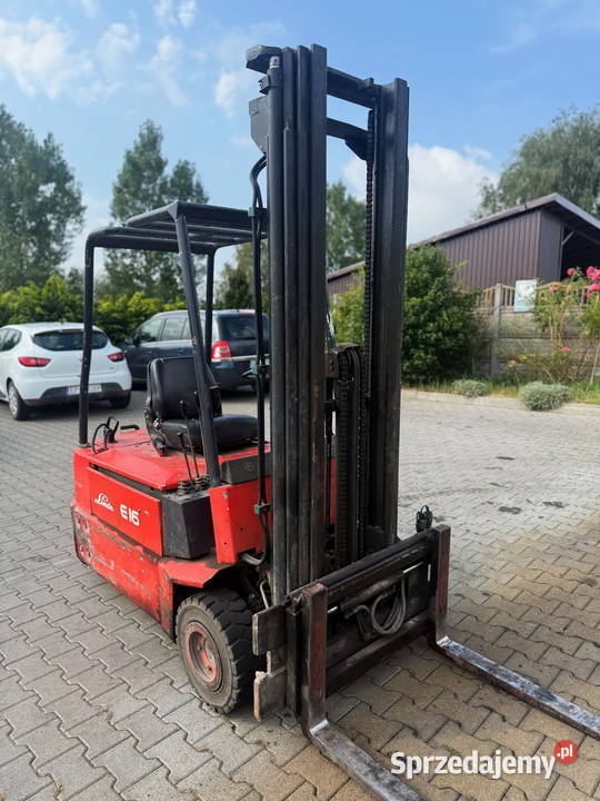 wózek widłowy elektryczny LINDE E16 Triplex 520m Działoszyn