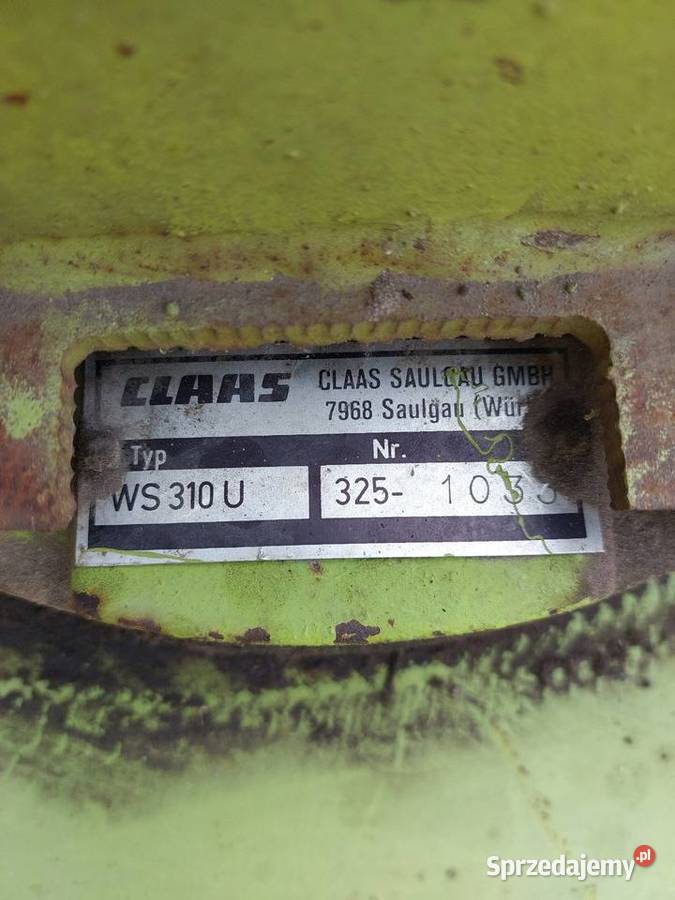 Claas WS 310 U Dąbrowa Tarnowska