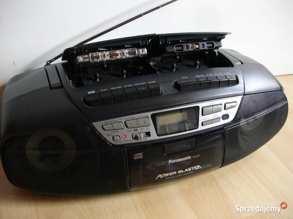 Radiomagnetofon PANASONIC RXDT37 Zielona Góra