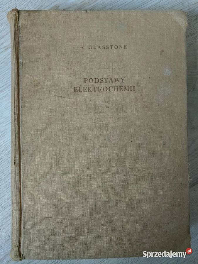 Podstawy elektrochemi pomorskie Gdańsk sprzedam