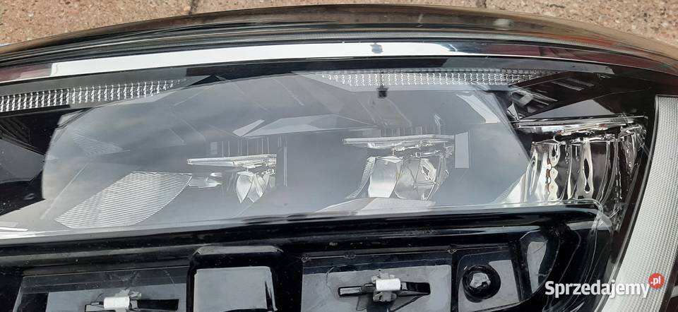 Lampa reflektor Clio V 5 Ful Led Lewa Lampy przednie