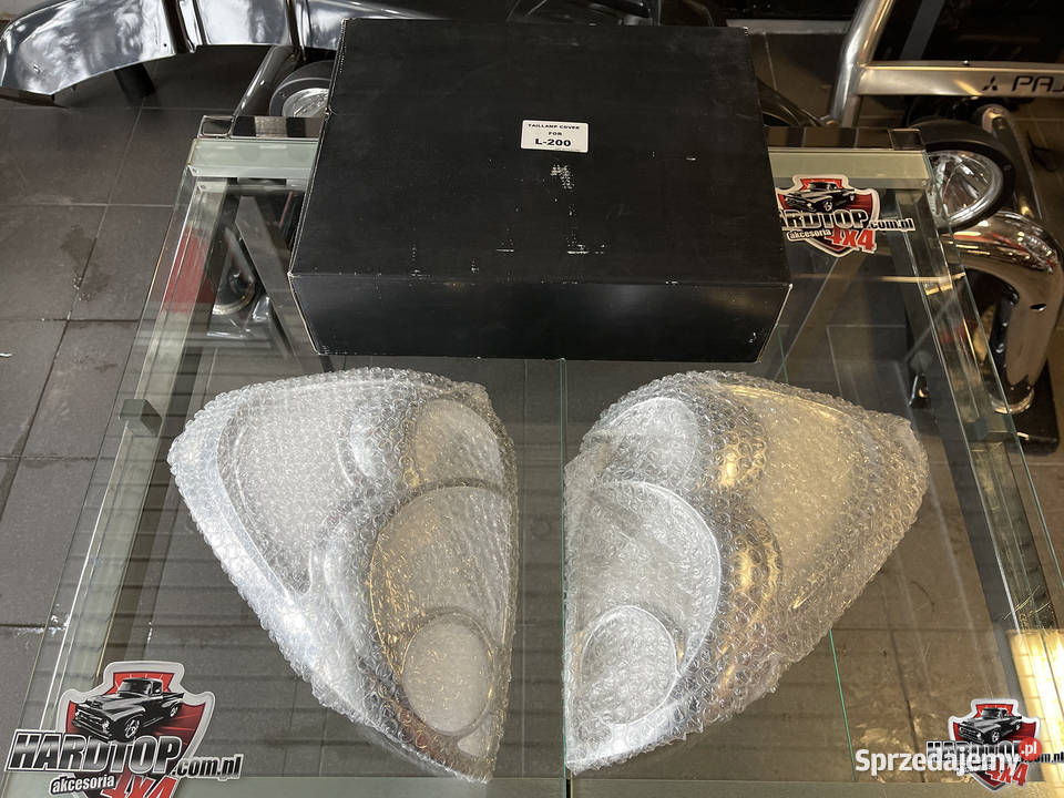 Nakładki ochronne na lampy tylne Mitsubishi L200 Pasłęk
