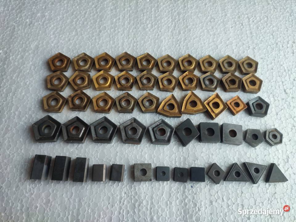 Płytki skrawające z węglika
