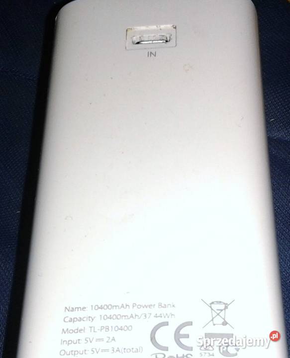 Powerbank 10400mAh z latarką Chełm