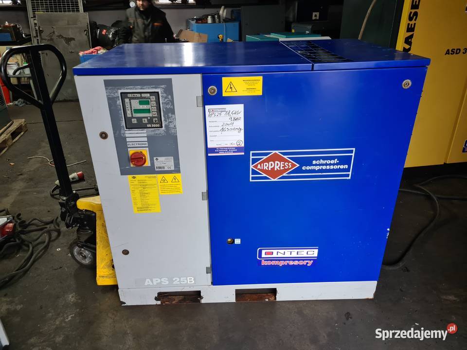 Kompresor śrubowy AIRPRESS APS 25 185 kw 2 wielkopolskie Zduny