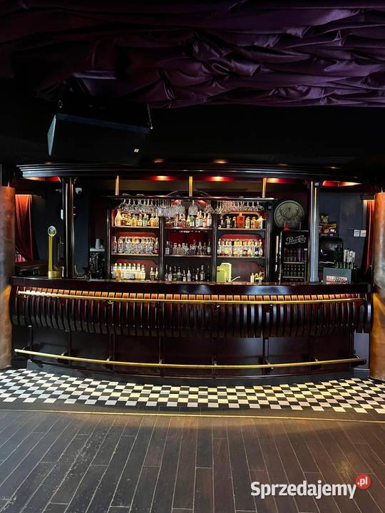 Bar drewniany solidna zabudowa barowa OKAZJA Pozostałe Słupsk