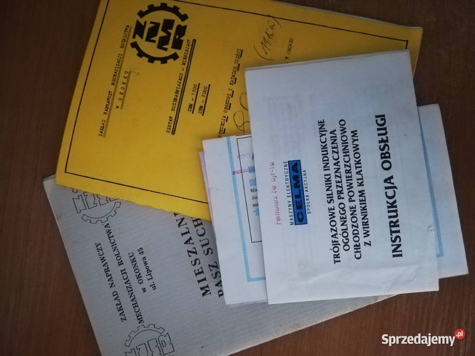 Mieszalnik paszowy OKONEK Srutownik bijakowy 11 Hodowla zwierząt małopolskie Książ Wielki