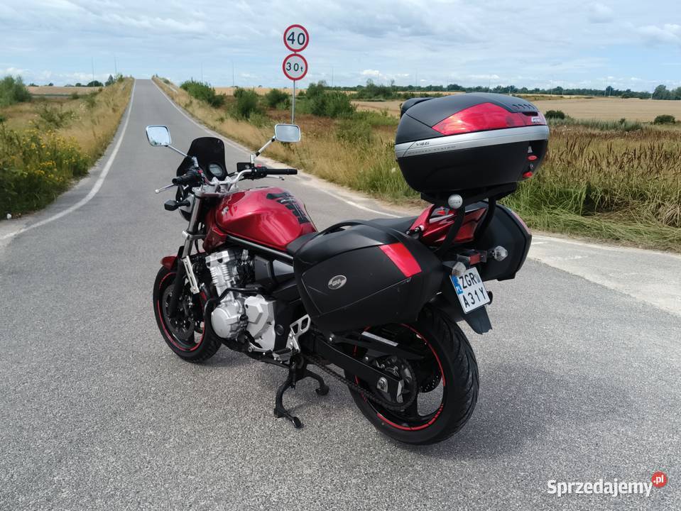 Suzuki Bandit 650 2008 ABS wtrysk 3 kufry zarw sprowadzony Gryfino