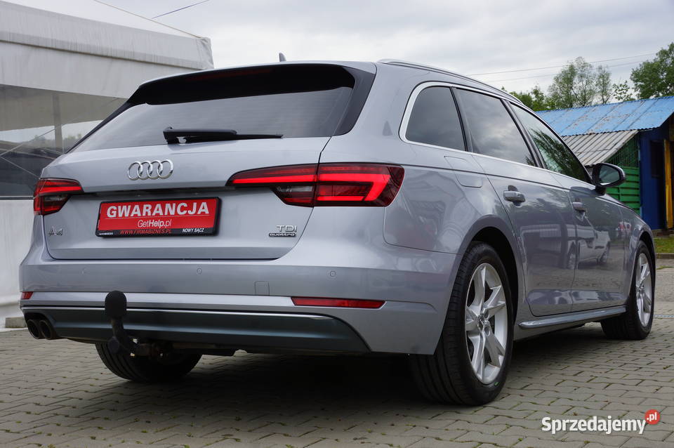 Audi A4 20 TDI CR 190 4x4 Klima Full LED Hak A4 Nowy Sącz