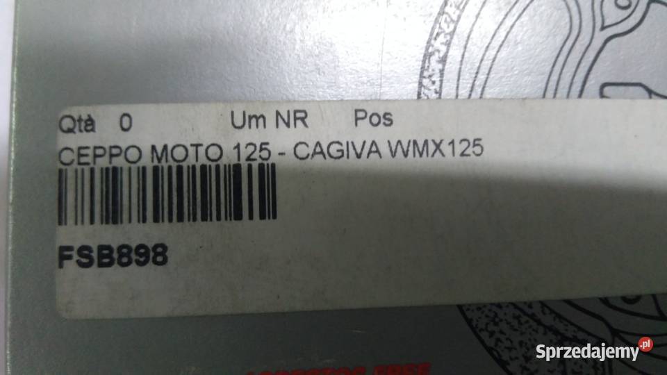 Szczęki hamulcowe Ferodo FSB898 Cagiva WMX 125 Szczęki Bielsk Podlaski