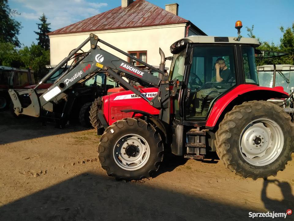 MF 6445 tur Faucheux Massey Ferguson Fendt nieuszkodzony podlaskie Mojsiki