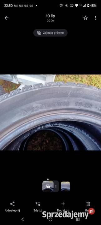 Opony zimowe 23555r18 2022r Ostrowiec Świętokrzyski