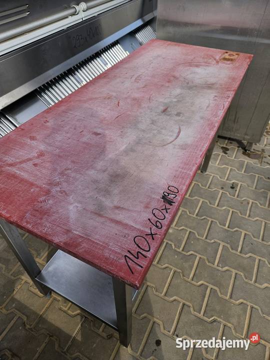 Stół masarskiroboczy 140x60x90 Krotoszyn