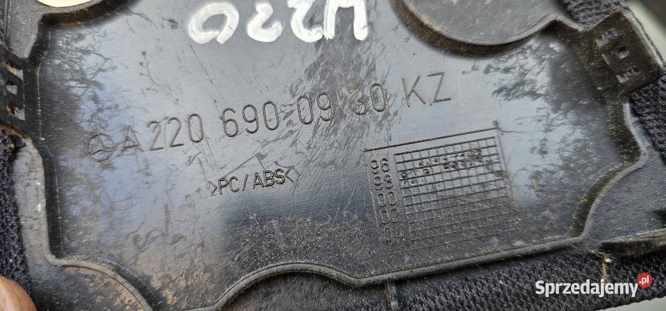 Osłona maskownica w220 2206901030 2206900930 Zbąszyń