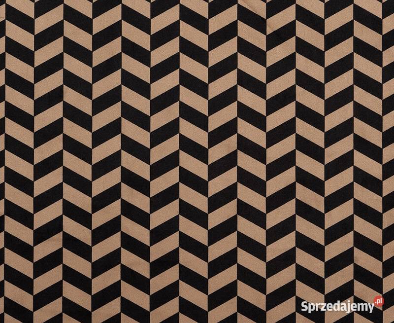 Amor PRINT tkanina welurowa z wzorami mazowieckie