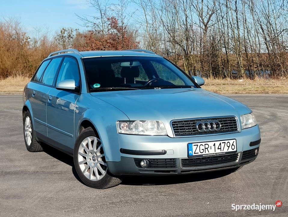 Audi A4 19 TDI 03 zadbany zar w lakier metallic Gryfino