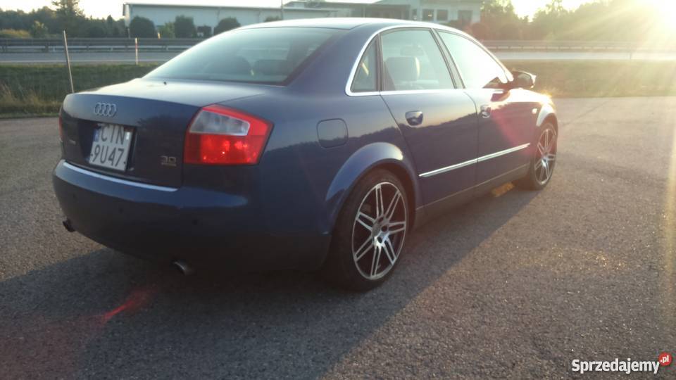 Super Audi A4 B6 30 V6 LPG Wersja USA SKÓRY FUL skórzana tapicerka Jedlińsk