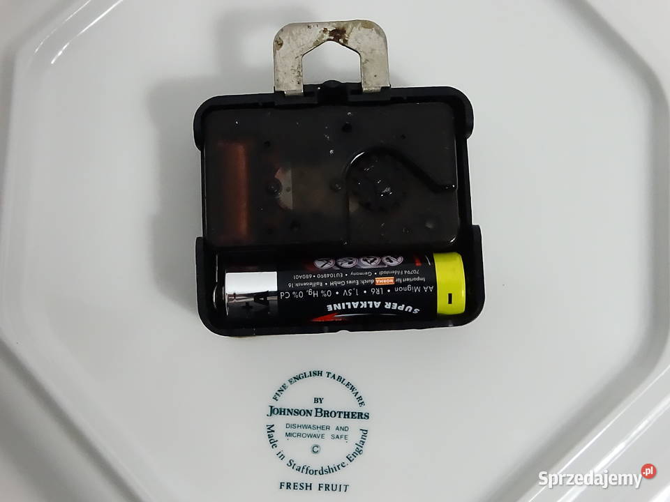 Angielski Zegar Ścienny Johnson Brothers Seria Biłgoraj