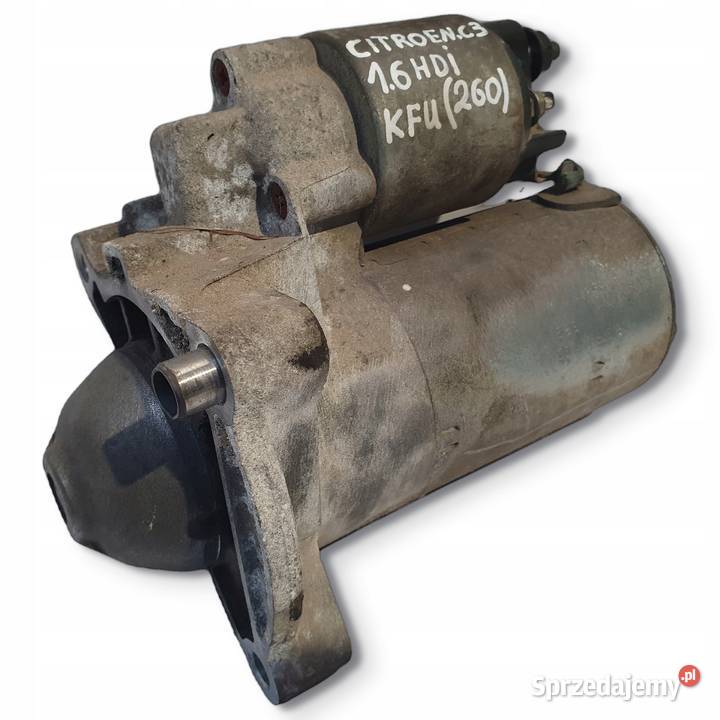 ROZRUSZNIK Peugeot 207 14 16V bosch 9647982880 Układ elektryczny silnika Chełm