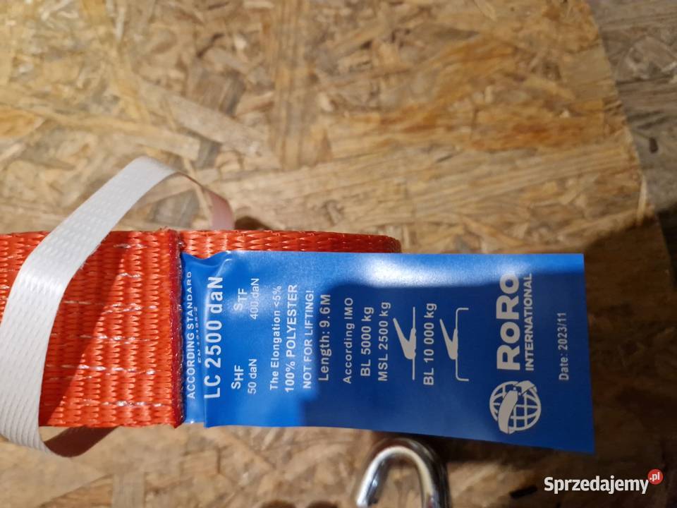 Pasy transportowe 10M 50MM PAS TRANSPORTOWY Głogowa sprzedam