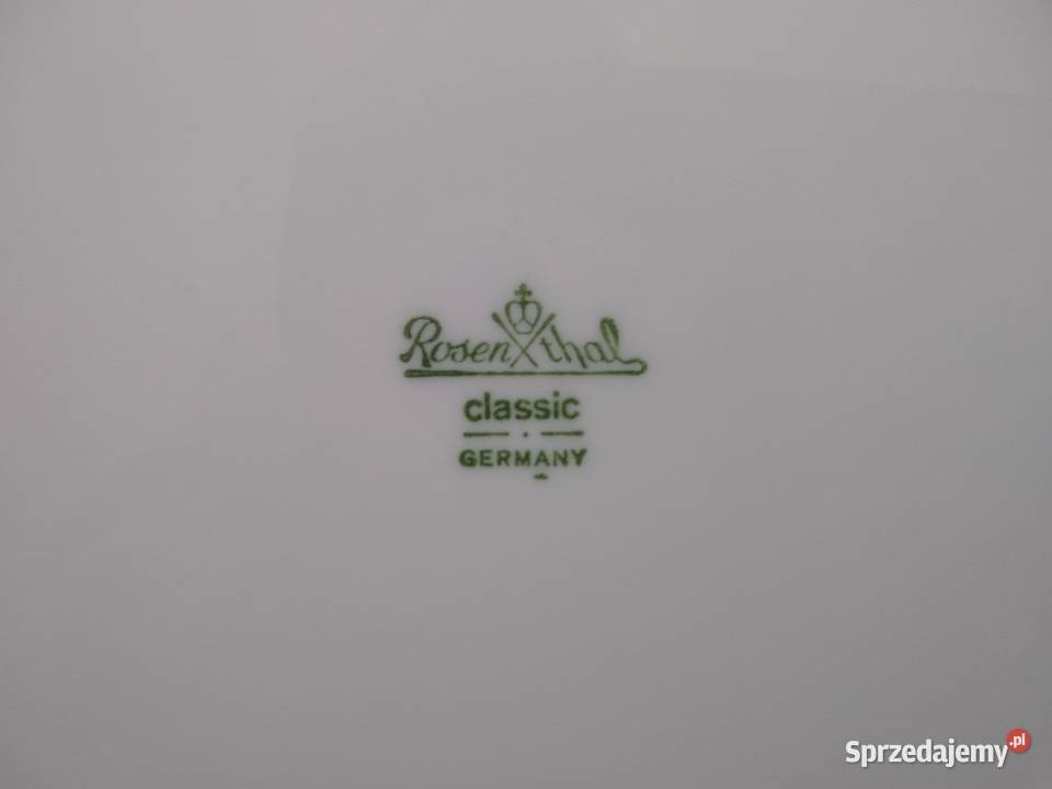 Talerz Rosenthal Biała Maria Classic 25 Kalisz