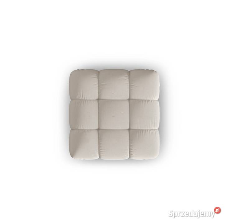 Pufa 3d nowoczesna nowa beżowa kremowa Piaseczno