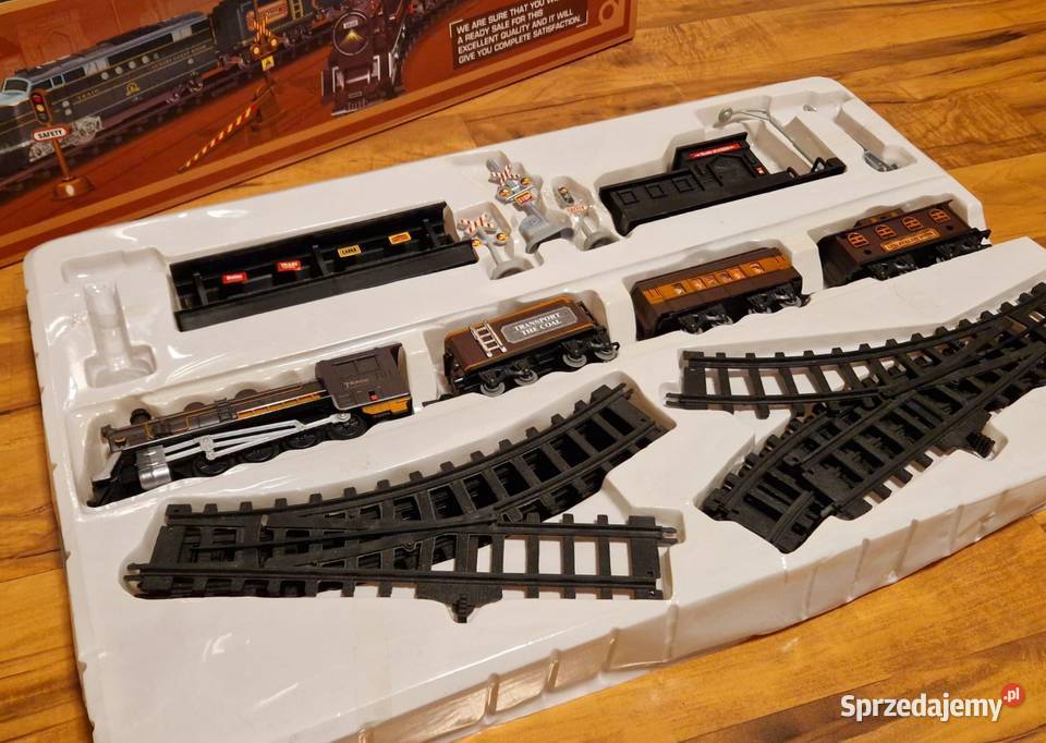 Kolejka na baterie z torami TrainTrack obwód 385 Kraków