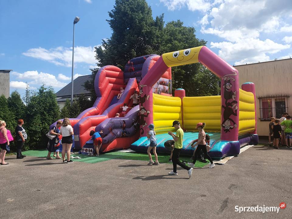 Sprzedam zamki dmuchane 5 Maszynę do waty wielkopolskie sprzedam