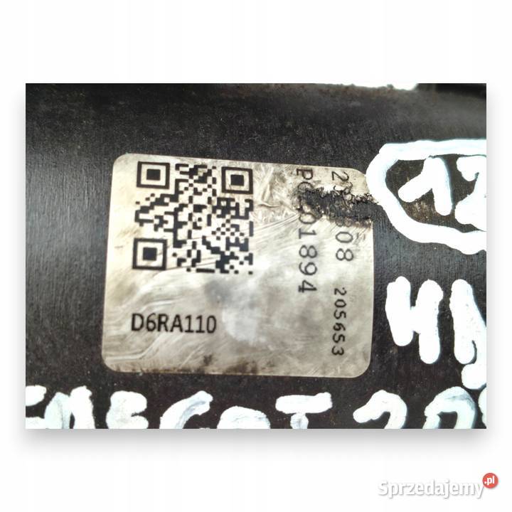ROZRUSZNIK PEUGEOT 207 308 CITROEN C3 C4 16 HDI Układ elektryczny silnika lubelskie