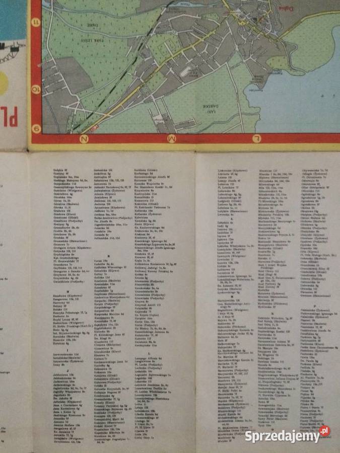 202 Plan Szczecina 1969 zachodniopomorskie Szczecin