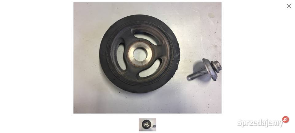 koło pasowe 9654961080K śruba 16 EHDI peugeot Silniki i osprzęt Jelcz-Laskowice