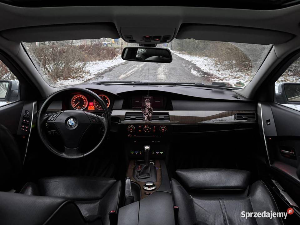 Bmw e60 30d Masaże Wentyle Logic 7 Radar skórzana tapicerka Myszków