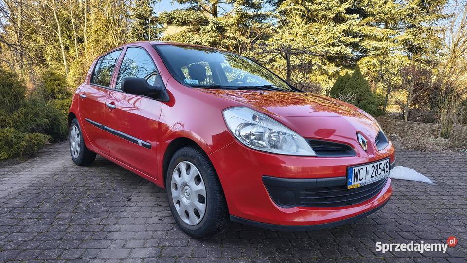 Renault Clio III zadbany 118 klimatyzacja polski mazowieckie Ciechanów
