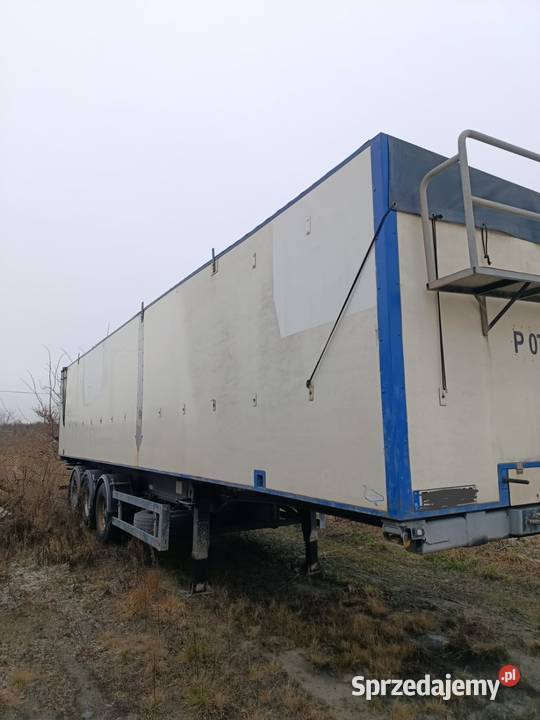 Naczepa pasowa pasówka do przewozu płodów Kutno