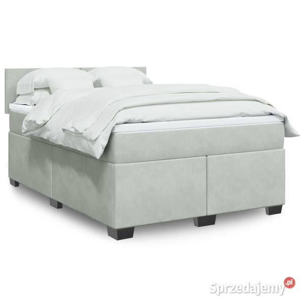 vidaXL Łóżko kontynentalne z materacem Warszawa