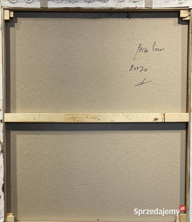 Pitsko Giennadij Dwa oblicza 80x70 obraz olejny Malarstwo Rumia