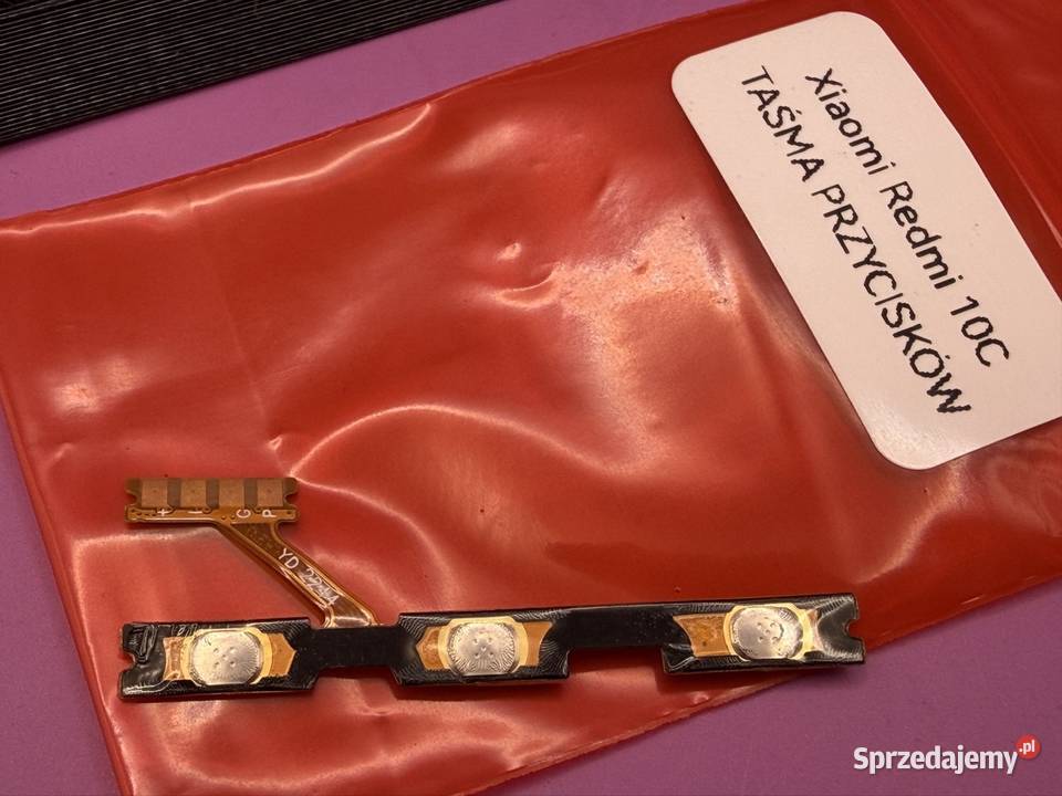 Xiaomi Redmi 10C taśma przycisków Września