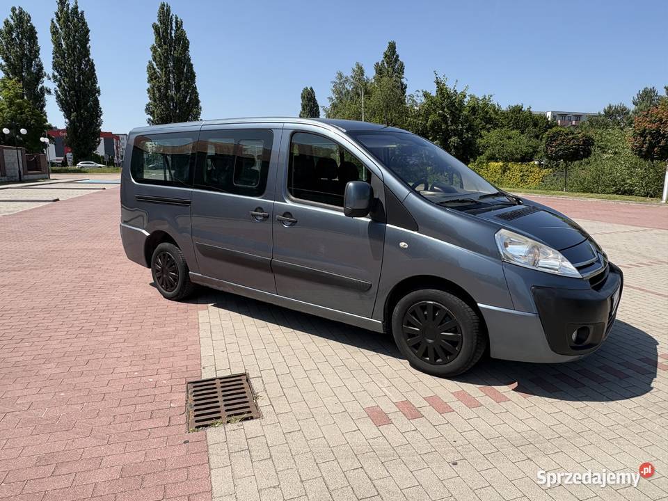 Citroen Jumpy 16hdi 2008 long 9 osób klima wspomaganie kierownicy Oława sprzedam