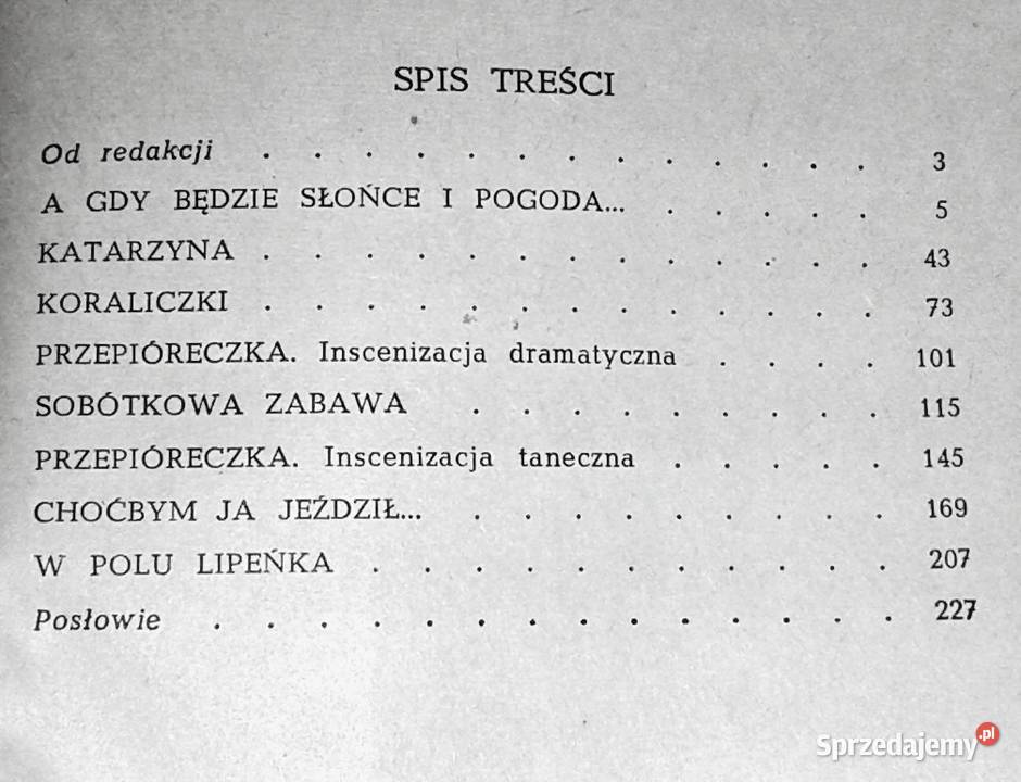 Teatr z pieśni Jadwiga Mierzejewska Chełm sprzedam