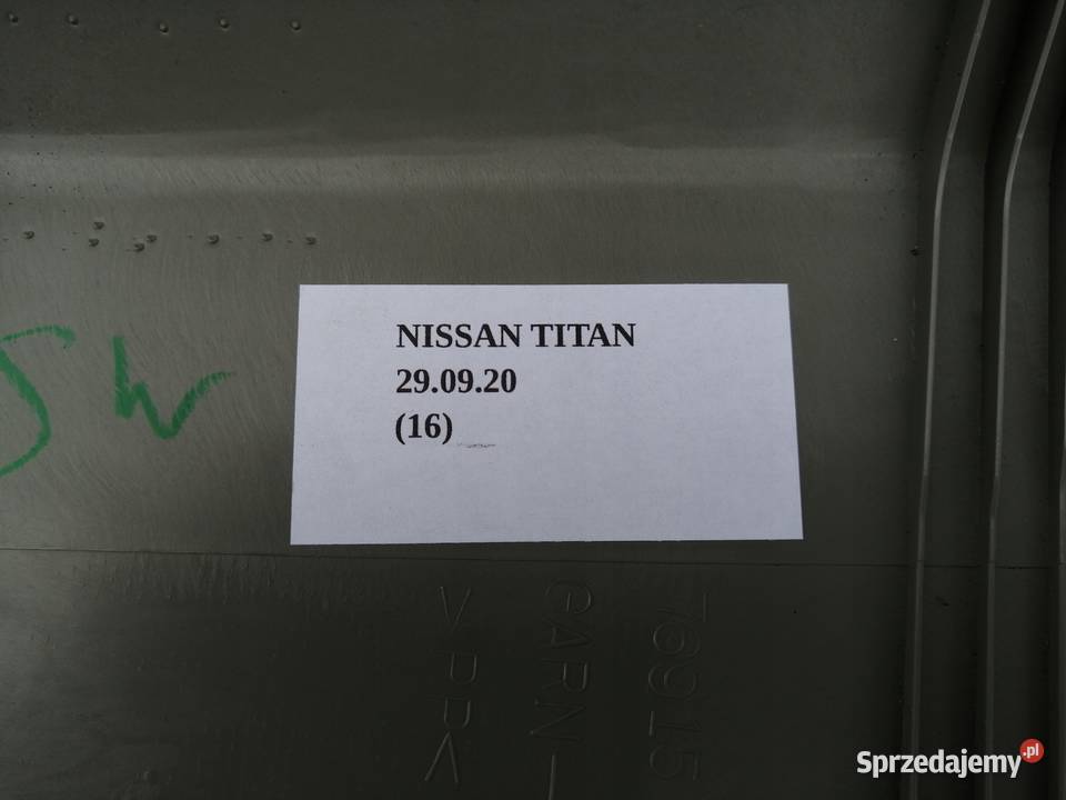 DOLNA LISTWA PODPORA DRZWI NISSAN TITAN ARMADA Nowy Tomyśl sprzedam