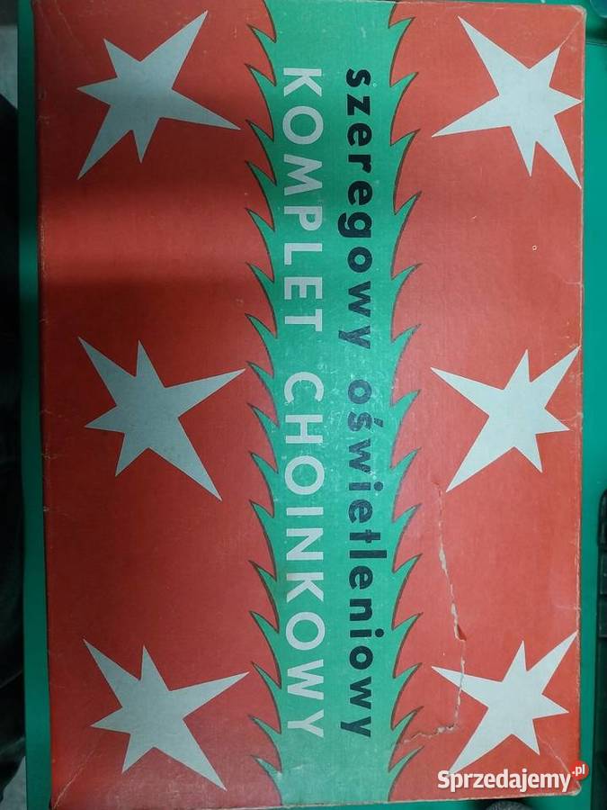 Lampki choinkowe szeregowy oświetleniowy komplet Pozostałe Czechowice-Dziedzice