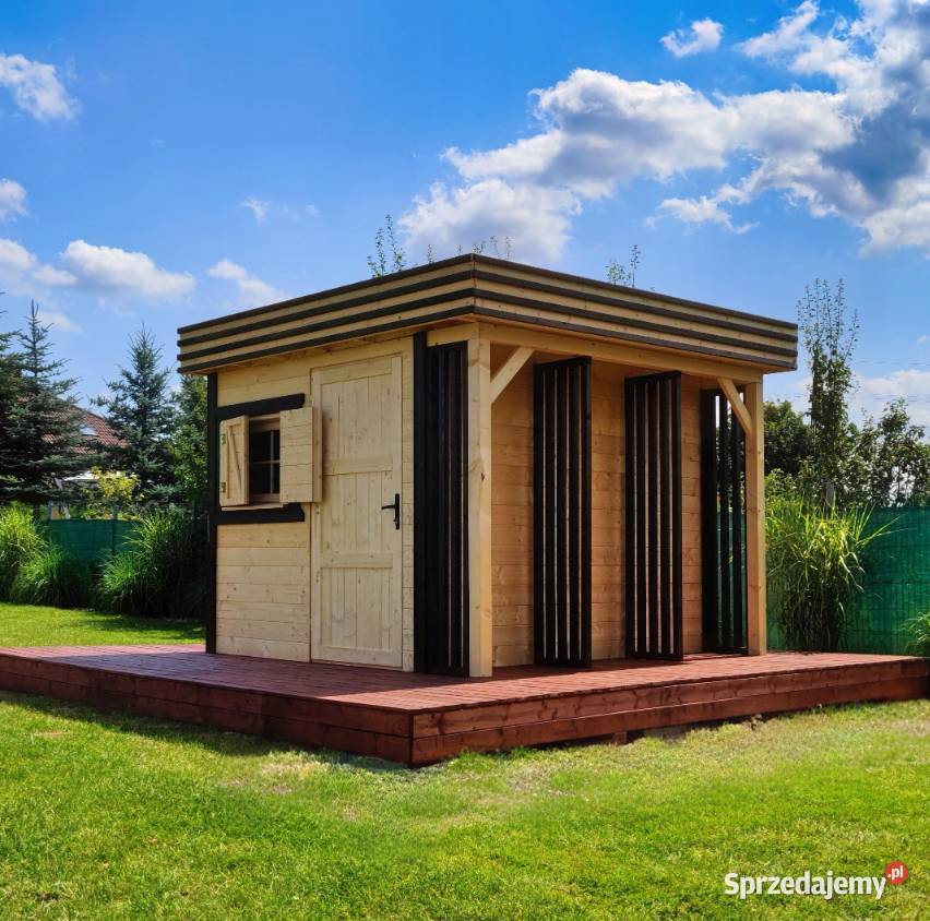 Drewniany Domek Narzędziowy Nowoczesny 3x25 Kniewo sprzedam