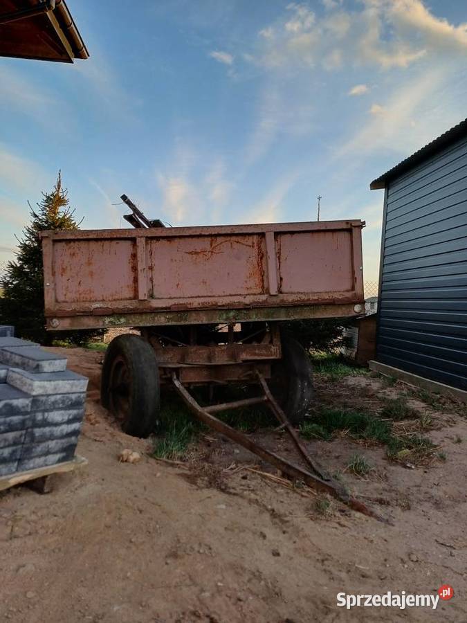 Przyczepa dwuosiowa Przyczepy rolnicze Siedlce