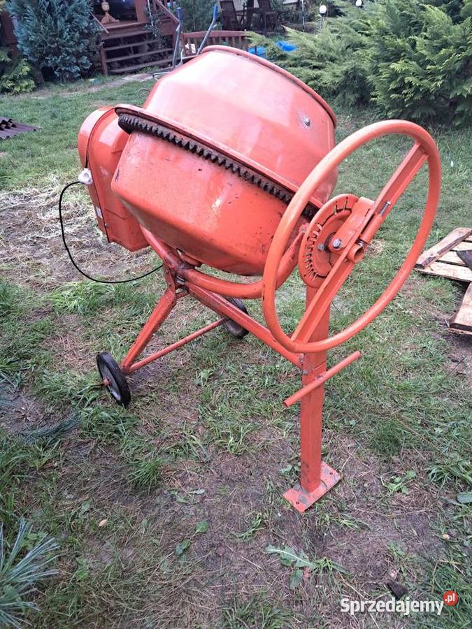 Betoniarka 120 l 230V śląskie Żuraw